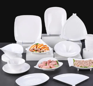 Pure White Hot Pot Side Disishes Tableware